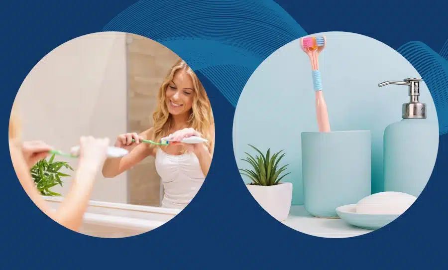 toothbrush with soft bristles